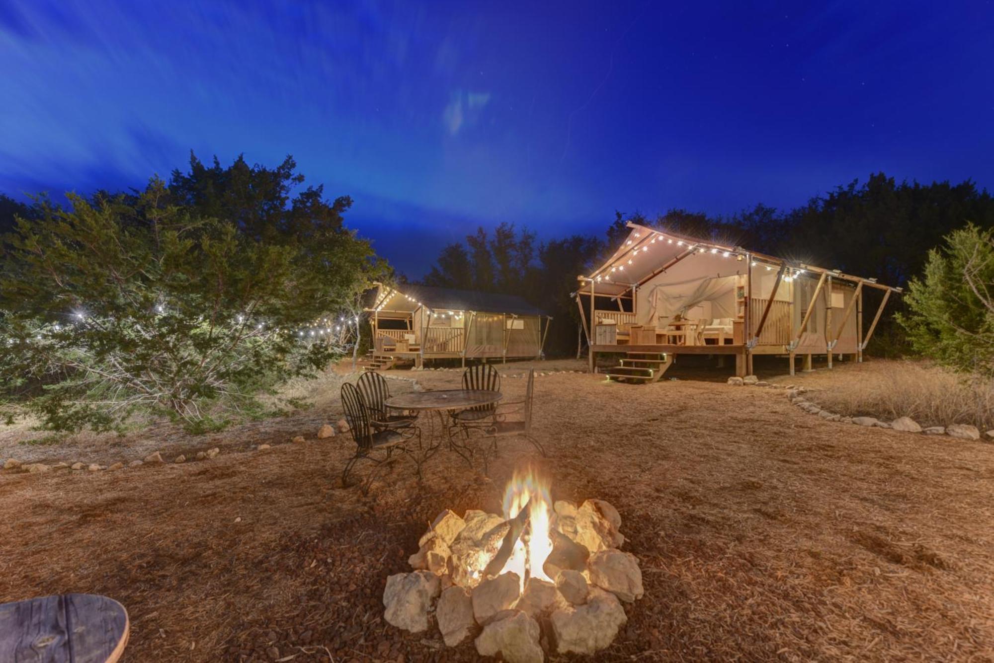 12 Fires Luxury Glamping With Heating #2 Hotel Johnson City Buitenkant foto